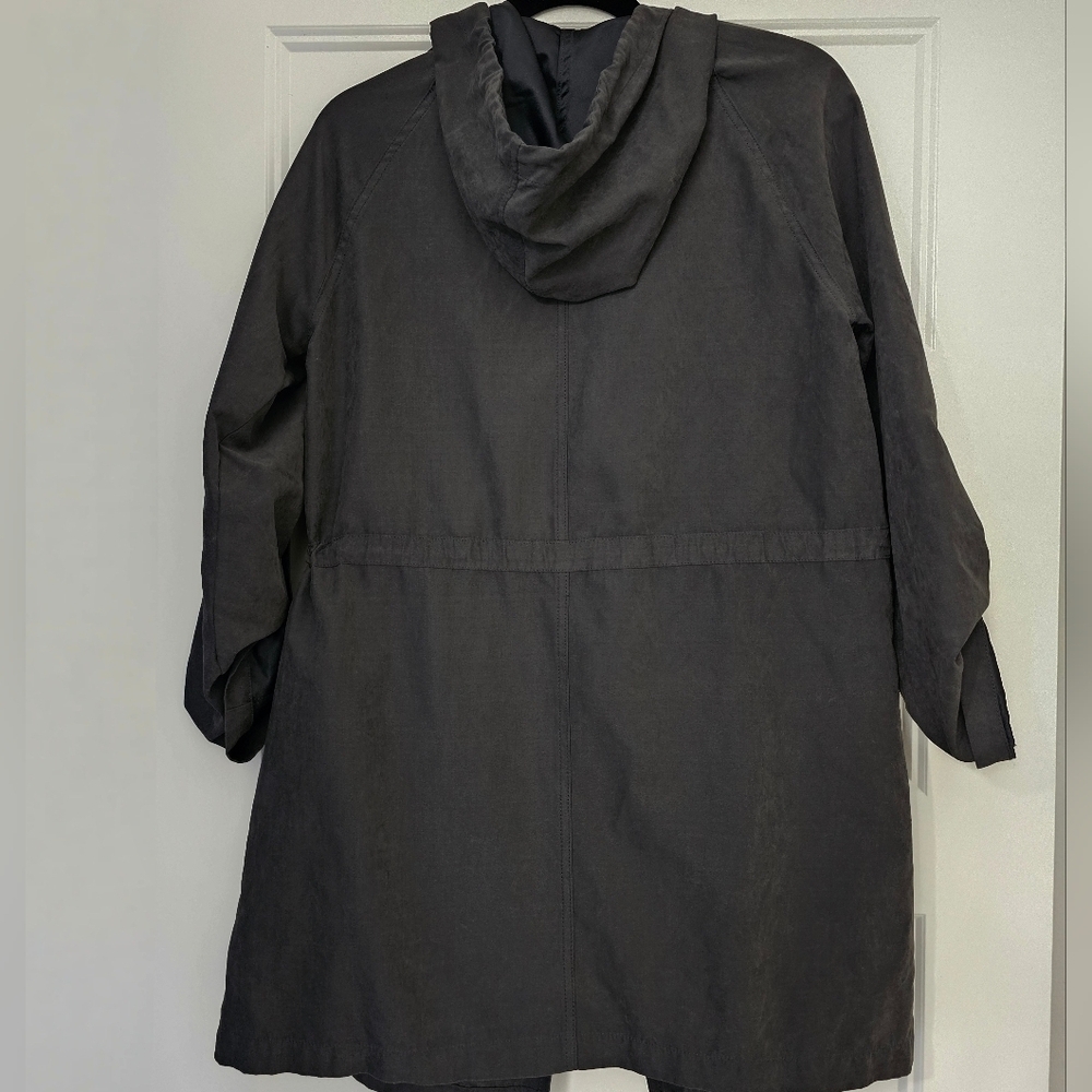 Staccato Charcoal Gray Women's Lightweight Jacket sz medium - Picture 3 of 6